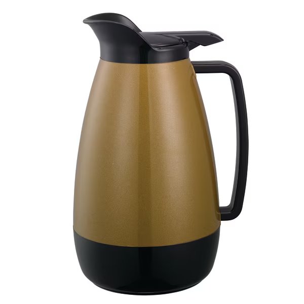 Thermo-Serv Flip Top Server, 2L, Plastic, Gold, Service Ideas, Mfr#: TS411KB