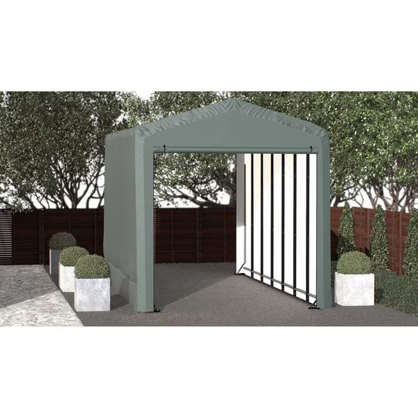 ShelterTube Wind and Snow-Load Rated Garage, 14x32x16 Green, Shelterlogic, Mfr#: SQAACC0104C01403216