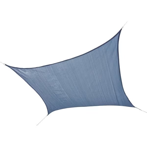 16 ft square Blue Shade Sail, Shelterlogic, Mfr#: 25628