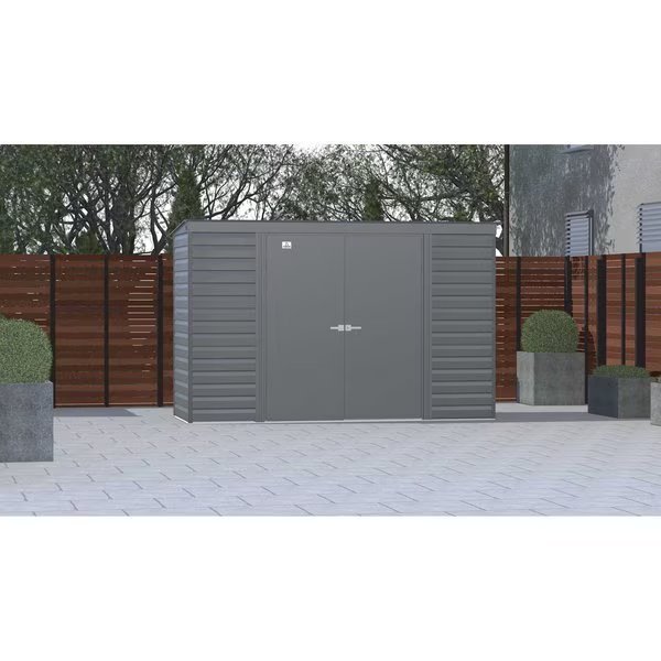 212 cu. ft. Steel Grey, Arrow Storage Products, Mfr#: SCP104CC