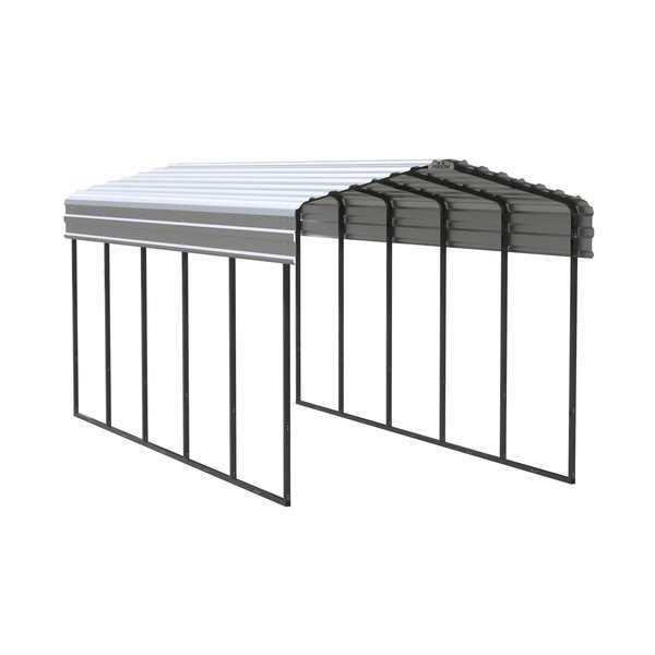 Carport, 10 ft. x 24 ft. x 9 ft. Eggshell, Arrow Storage Products, Mfr#: CPH102409