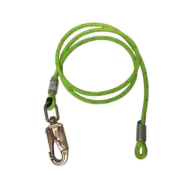 Wire Core Swivel Snap Green Flipline 1/2 in. x 15 ft., Rope Logic, Mfr#: 33900