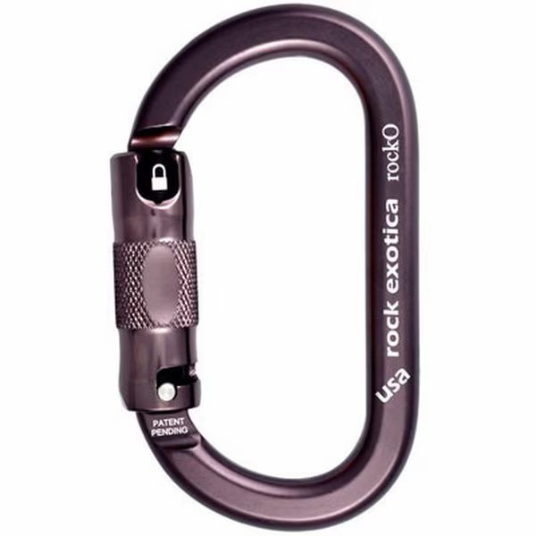 Rock O Double Locking Carabiner, Rock Exotica, Mfr#: 33393