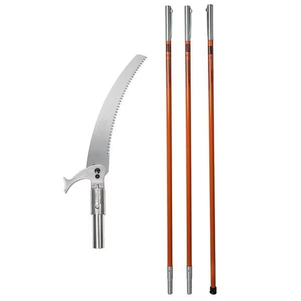 18 ft. Pole Saw Set with 15-inch Blade - Orange, Notch, Mfr#: 40207-OR