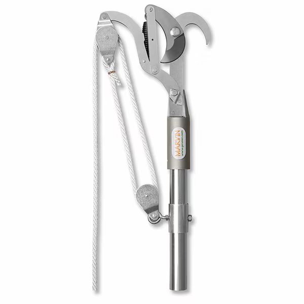 Marvin 1.75 in. Pruner Head (PH5) w/adapter, dual pulley & rope, Notch, Mfr#: QCB