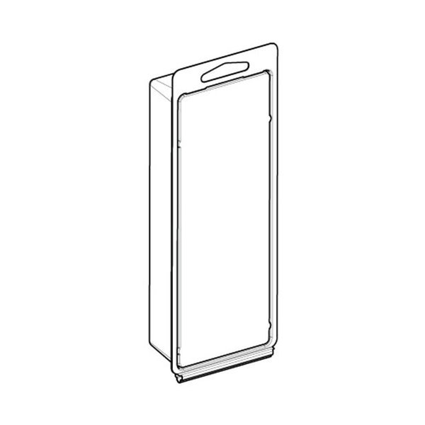 Thermoform-CLAMSHELL-7.500-2.750-6.125-2.000-1.250-6.313-2.250-0.020-CLEAR, 150PK, Visipak, Mfr#: 786802