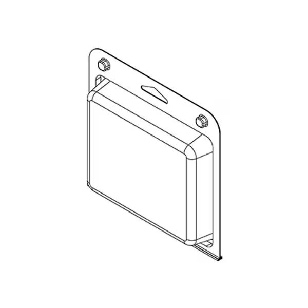 Thermoform-CLAMSHELL-#801-5.625-6.000-3.875-4.875-1.000-0.015-CLEAR, 350PK, Visipak, Mfr#: 801TF
