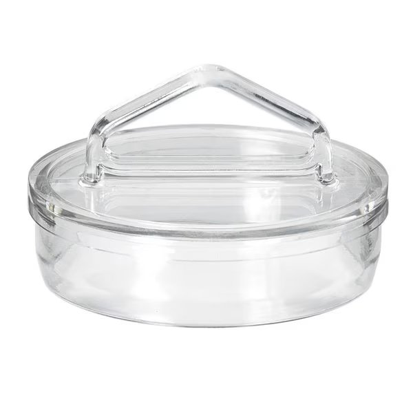 CLOSURE-ROUND HANG PLUG-2 1/2"-KOSTRATE EDGE (FDA)-CLEAR, 250PK, Visipak, Mfr#: 890979