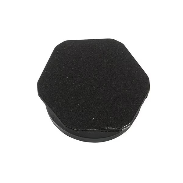 CLOSURE-HEX PLUG-3/16"-HDPE-BLACK, 5000PK, Visipak, Mfr#: 109392
