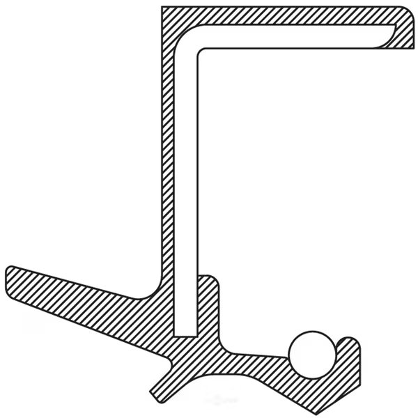Auto Trans Output Shaft Seal, 710124, National, Mfr#: 710124