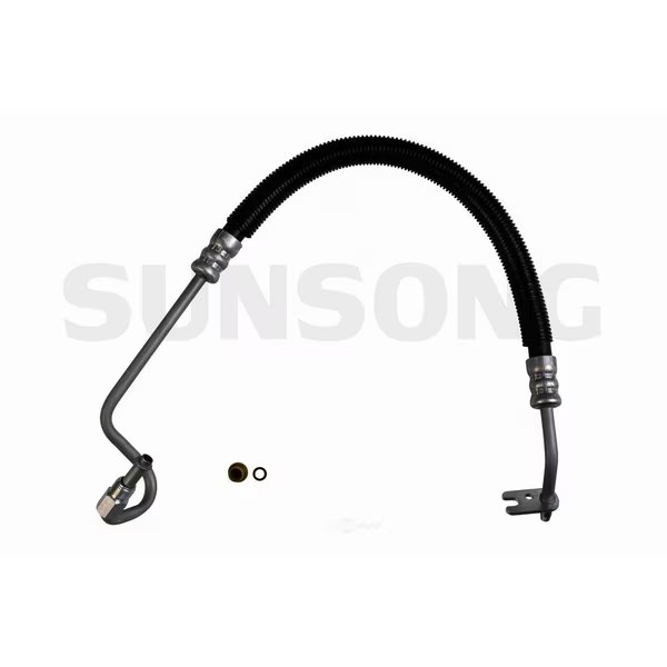 Power Steering Pressure Line Hose Assembly, 3402221, Sunsong, Mfr#: 3402221