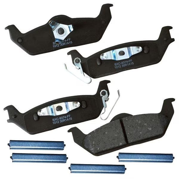 STOP Ceramic Disc Brake Pad - Rear, SBC1012, Stop By Bendix, Mfr#: SBC1012