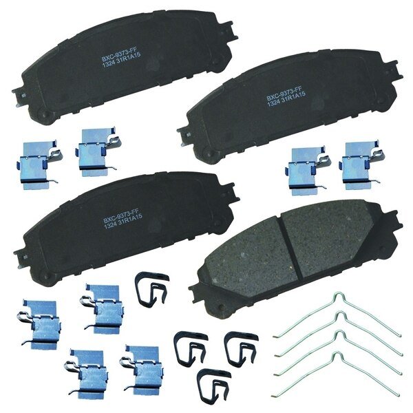 STOP Ceramic Disc Brake Pad, SBC1324, Front, Stop By Bendix, Mfr#: SBC1324