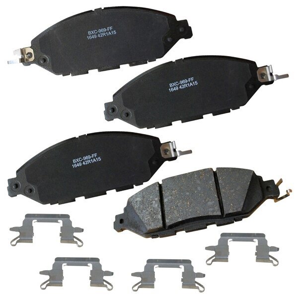 Disc Brake Pad Set, SBC1649, Front, Stop By Bendix, Mfr#: SBC1649