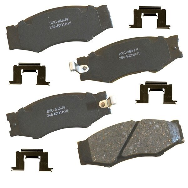 STOP Ceramic Disc Brake Pad - Front, SBC266, Stop By Bendix, Mfr#: SBC266