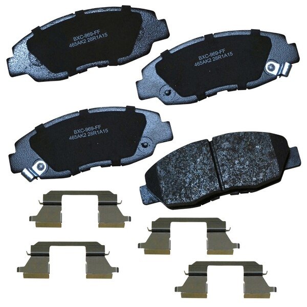 STOP Ceramic Disc Brake Pad - Front, SBC465AK2, Stop By Bendix, Mfr#: SBC465AK2
