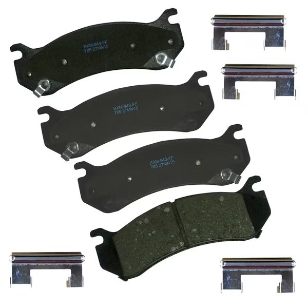 Stop Semi-Metallic Disc Brake Pad - Front, SBM785, Stop By Bendix, Mfr#: SBM785