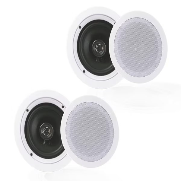 Dual 5.25" In-Wall/Ceiling 16 Ohm Speake, PDIC1651RD, Pyle, Mfr#: PDIC1651RD