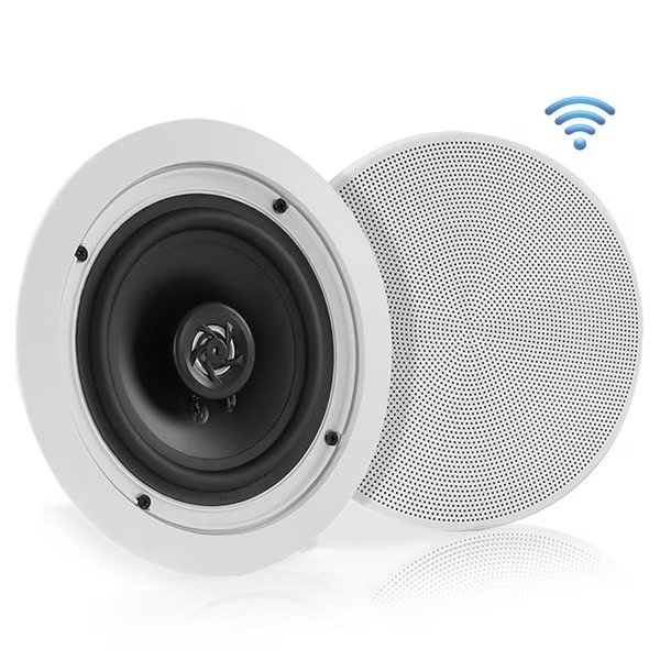 Dual 5.25" Bluetooth Ceiling / Wall Spea, Pyle, Mfr#: PDICBT552RD