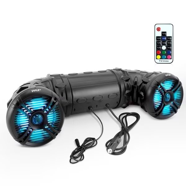 Marine Bluetooth Powered Speakers, PLATV85BT.5, Pyle, Mfr#: PLATV85BT.5