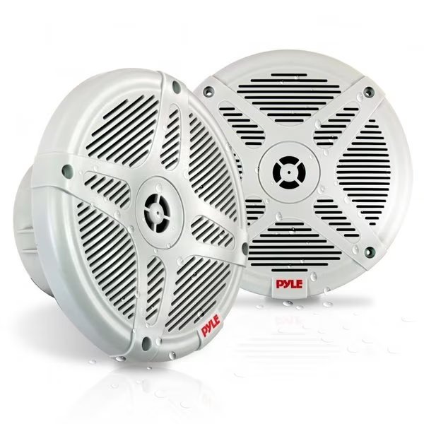 6.5" Dual 2-Way Marine Speaker, PLMR652W, Pyle, Mfr#: PLMR652W