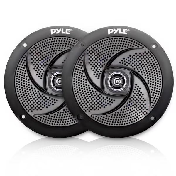 6.5" Marine Speaker Pair, Pyle, Mfr#: PLMRS6B.5