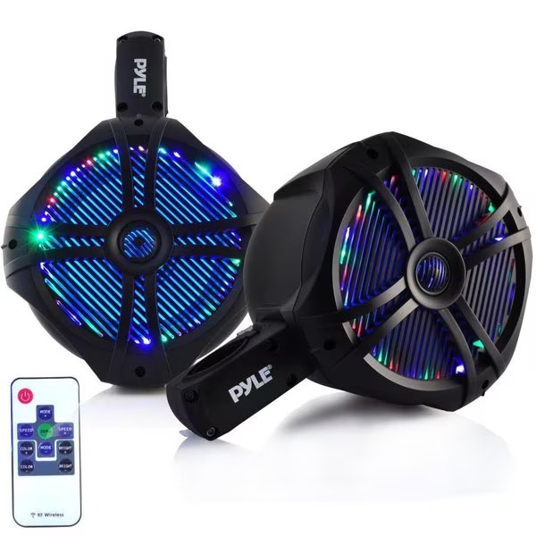 Dual Marine Wakeboard Speakers, PLMRWB65LEB, Pyle, Mfr#: PLMRWB65LEB