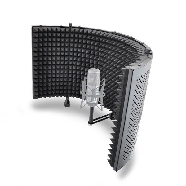 Microphone Isolation Shield With Sound Dampening Foam, Pyle, Mfr#: PSMRS11