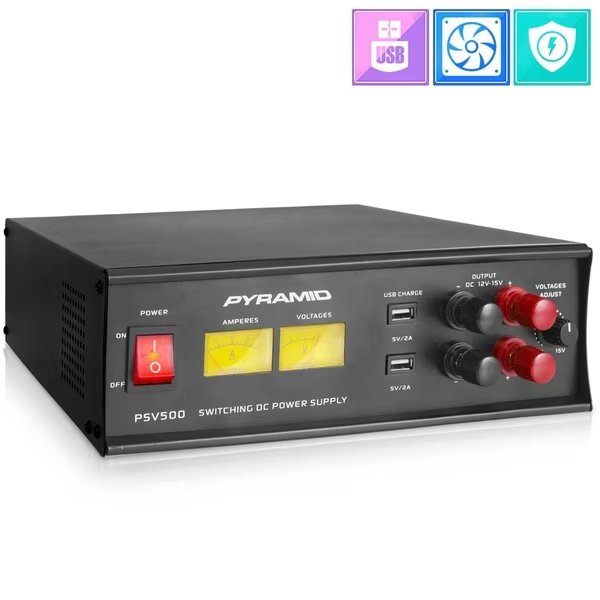 Power Supply 50 Amp, Pyramid, Mfr#: PSV500