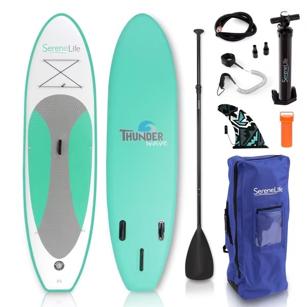 Thunder Wave Sup - Stand Up Water Paddle-Board, SLSUPB20, Serenelife, Mfr#: SLSUPB20