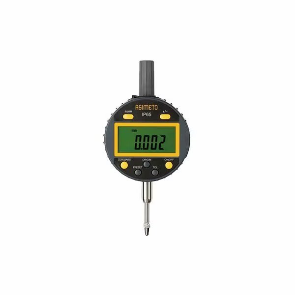 0.5"/12.5mm x 0.0005"/0.01mm IP65 Digital Indicator, Asimeto, Mfr#: 7407013