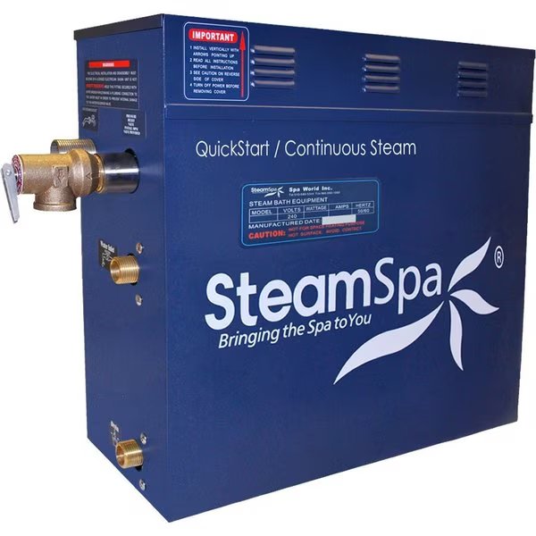 7.5 KW QuickStart Acu-Steam Bath Generator, Steamspa, Mfr#: D-750