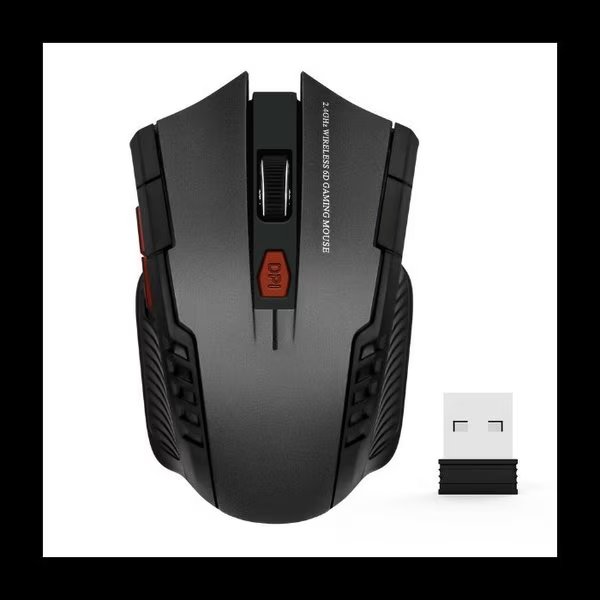 2.4GHz Wireless Gaming Mouse USB Receiver Optical, Sanoxy, Mfr#: BG-373440895677-BK