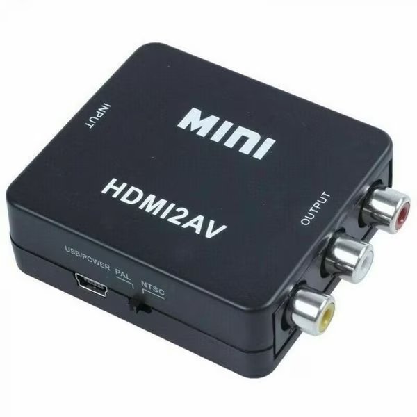 HDMI To RCA AV Adapter Converter Cable CVBS 3RCA 1080P Composite Video Audio, Sanoxy, Mfr#: SANOXY-CABLE124