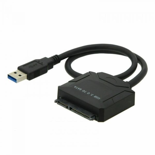 USB 3.0 to 2.5in. SATA Cable HDD SSD Hard Drive Adapter Cable for Windows 10 MacOS, Sanoxy, Mfr#: SANOXY-CABLE26