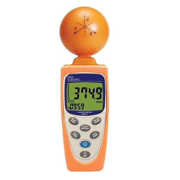3 Axis RF Meter, Sper Scientific, Mfr#: 840047