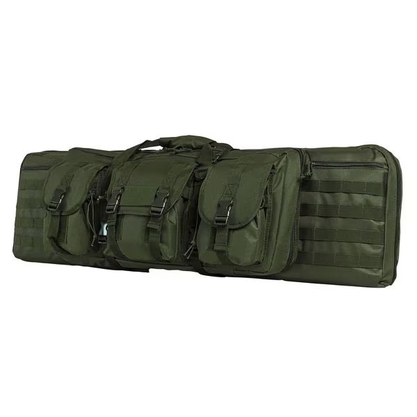42 Inch Double Carbine Case-Green, Vism, Mfr#: CVDC2946G-42