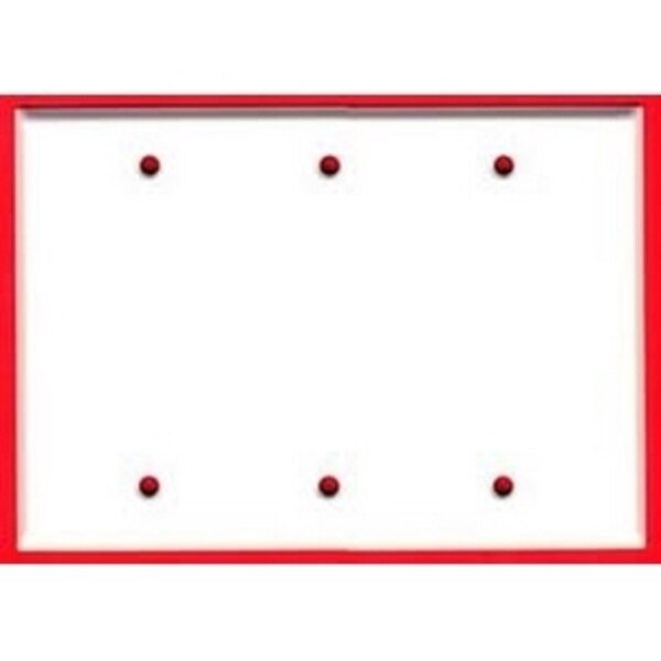 Number of Gangs: 3 Steel, Semi-Gloss Finish, White, Mulberry, Mfr#: 86153