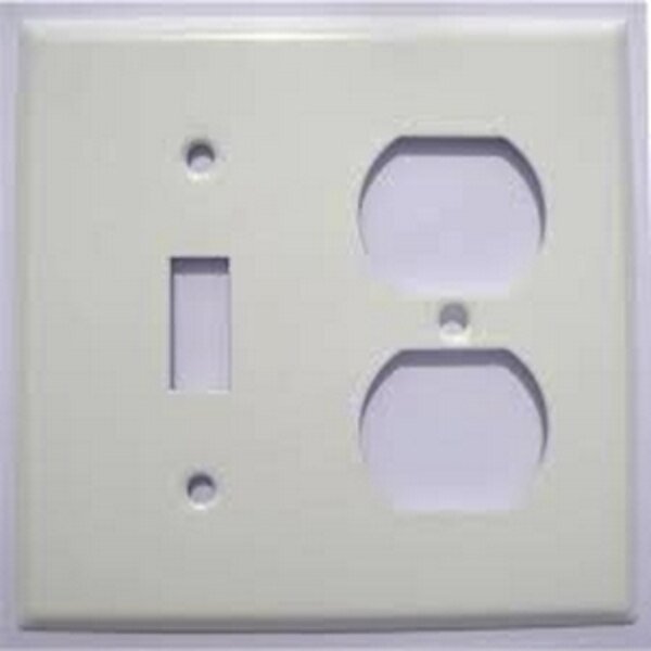 Number of Gangs: 2 Steel, Semi-Gloss Finish, White, Mulberry, Mfr#: 86532