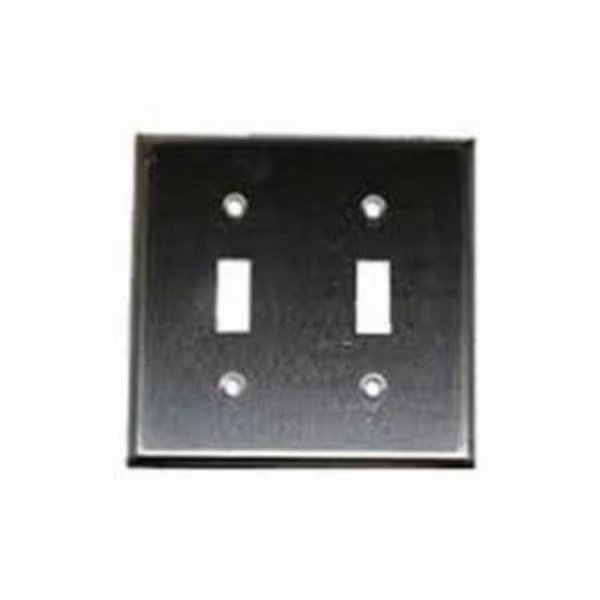 Number of Gangs: 2 430 Stainless Steel, Satin Finish, Mulberry, Mfr#: 97072