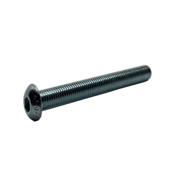 #8-32 Socket Head Cap Screw, Zinc Plated Steel, 5/8 in Length, Suburban Bolt And Supply, Mfr#: A0490100040Z