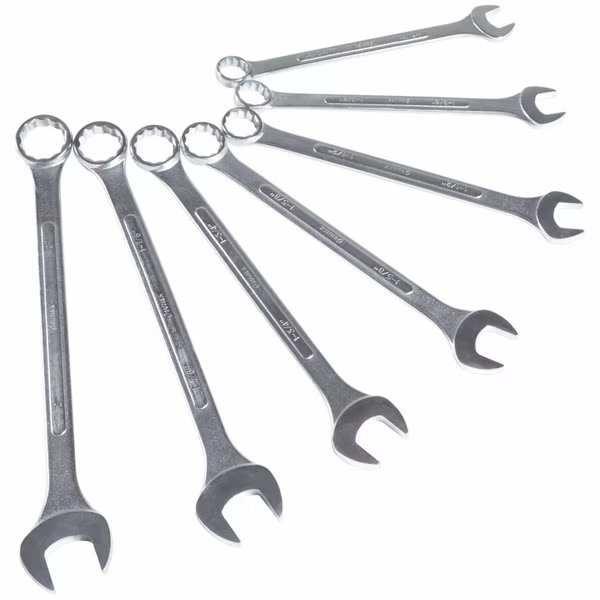 7 Piece Jumbo Combination Wrench Set, Sunex, Mfr#: 9707A
