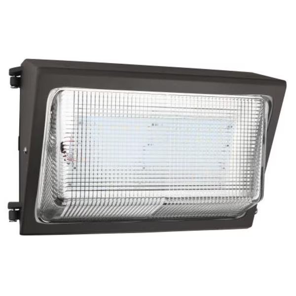 Rectangle LED  Wallpack Fixture, Dimmable, ETL Listed, 30K/40K/50K CCT Tunable Bronze Finish, Sunlite, Mfr#: 87753-SU