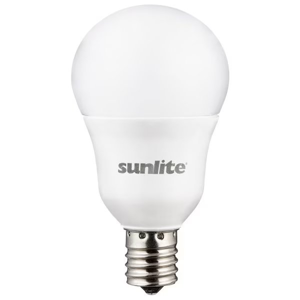 LED A15 40W Equivalent E17 Base Dimmable Frosted ETL Listed Light Bulb, 3000K, 6PK, Sunlite, Mfr#: 80334-SU