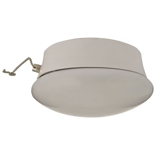 LED Mushroom Porcelain Socket Fixture Medium Base (E26) 700 Lumen ETL Listed 40K Cool White, Sunlite, Mfr#: 88671-SU
