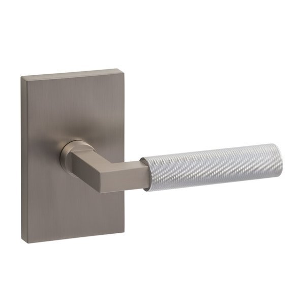 Sure-Loc Hardware Levanto Passage Rosette, Nickel, Knurled Grip in Polished Chrome, Sure-Loc Hardware, Mfr#: LV101 NI GRIP-KN 26