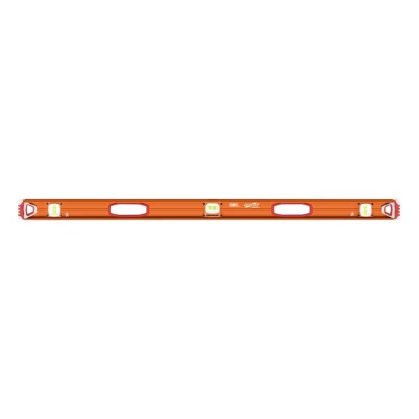48" Magnetic Professional I-Beam Level with Gelshock End Caps, Swanson Tool, Mfr#: SVI48M
