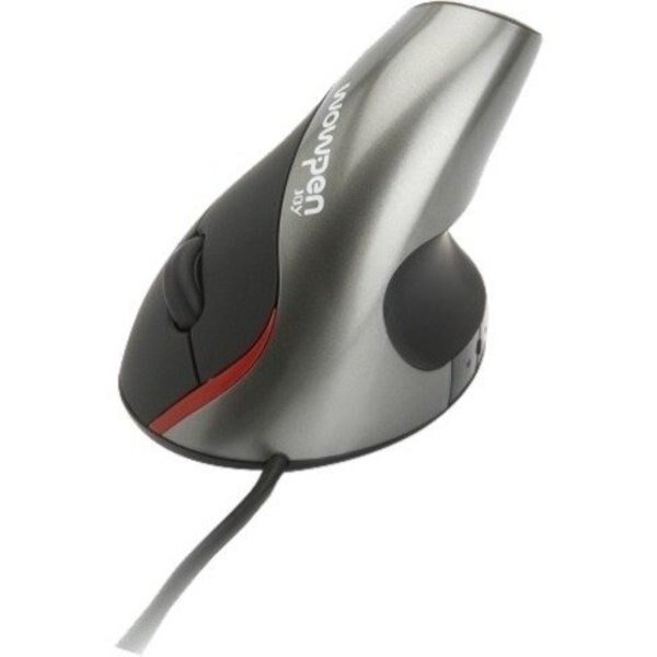 Wow Joy Silver Ergonomic Vertical Mouse, Ergoguys, Mfr#: WP-012-S-E