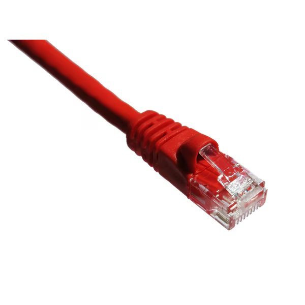 Axiom 5Ft Cat6A 650Mhz Patch Cable Molded Boot (Red), Axiom Manufacturing, Mfr#: C6AMB-R5-AX