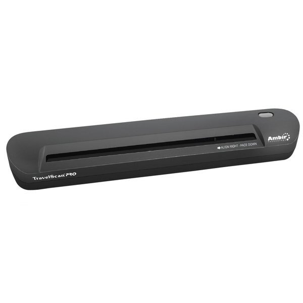 The Newly Designed Travelscan Pro Delivers Versatile Simplex Scanning, Ambir, Mfr#: PS600-AS